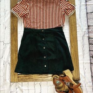 Women’s corduroy skirt